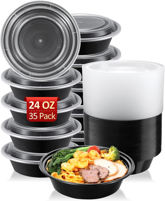 Meal Prep Containers 35-Pack — Sunday Prep Essential