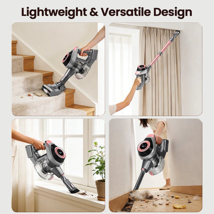 6-In-1 Cordless Stick Vacuum — Carpet & Hard Floor Essential