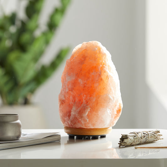 Himalayan Salt Lamp — Dorm Room Ambiance